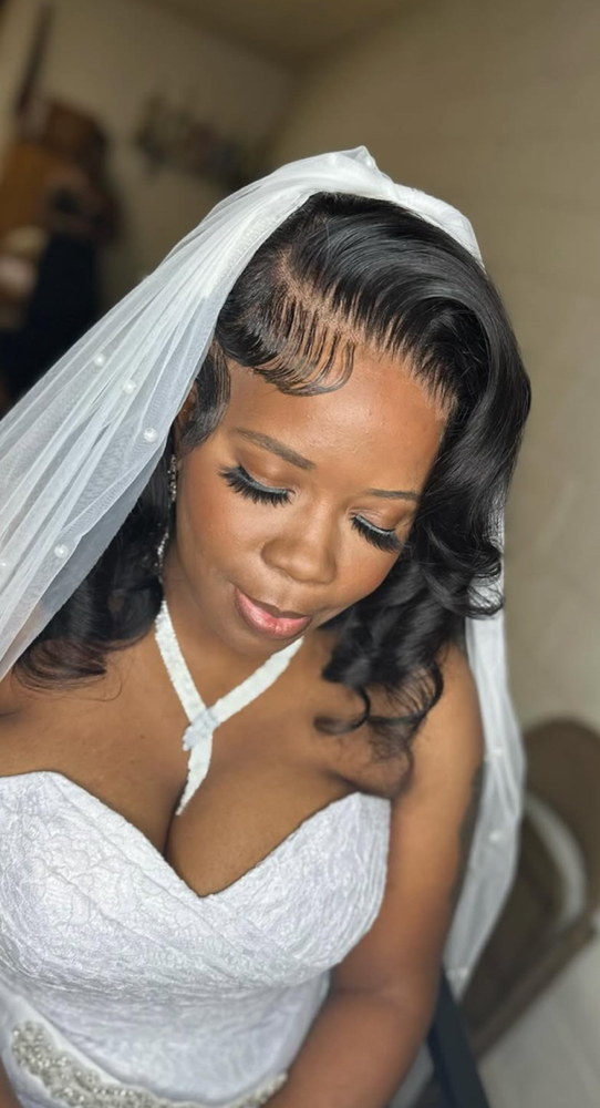 Bridal Makeup at Glam’d By Tierra Maenise in Kelford, NC