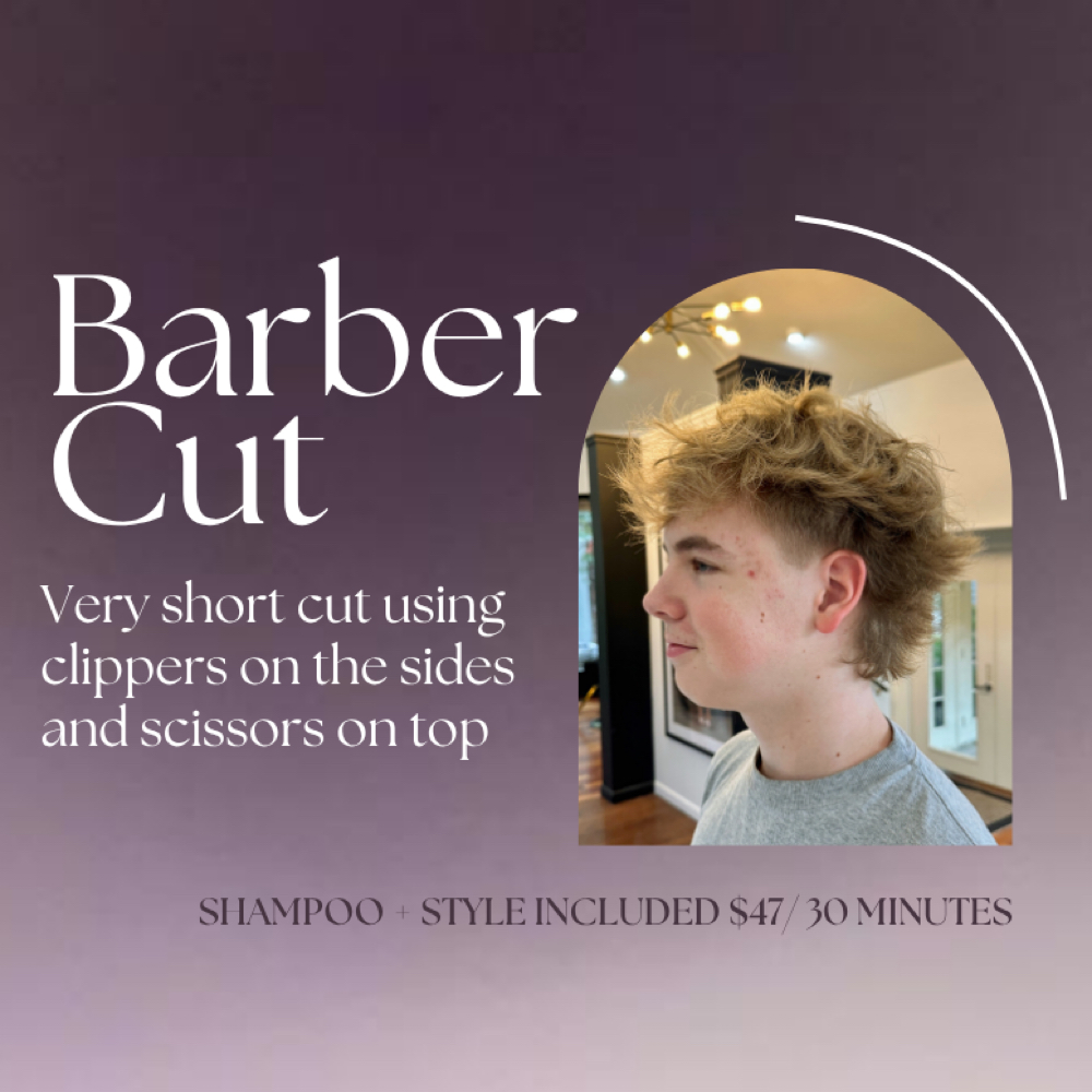 Barber Haircut at Sam at Foil Hair Co. in Hudson, OH