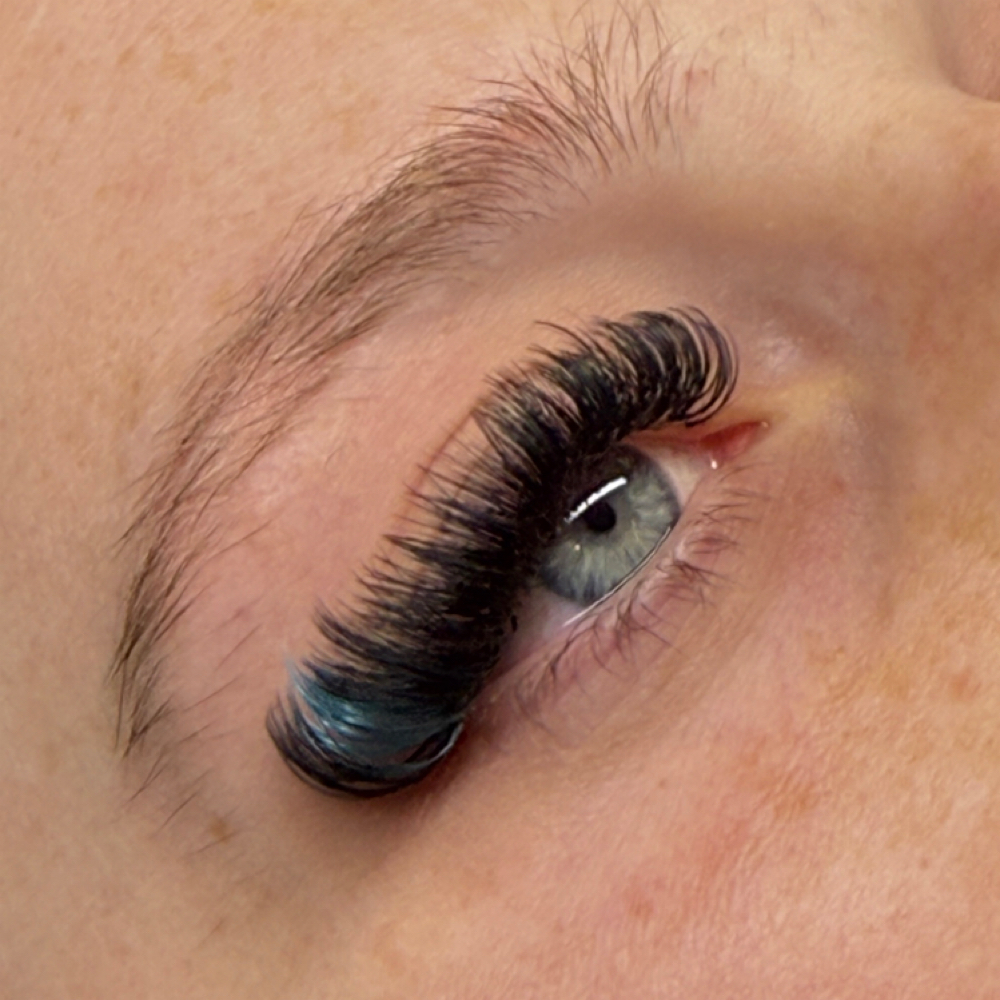 Add color or glitter lashes at Bia’s Beauty in Manchester, MD