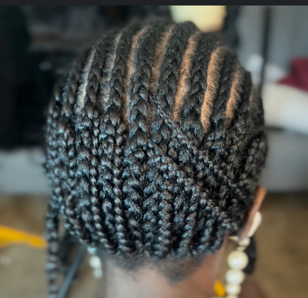 Braid-down (for Wig/sew-in Only)