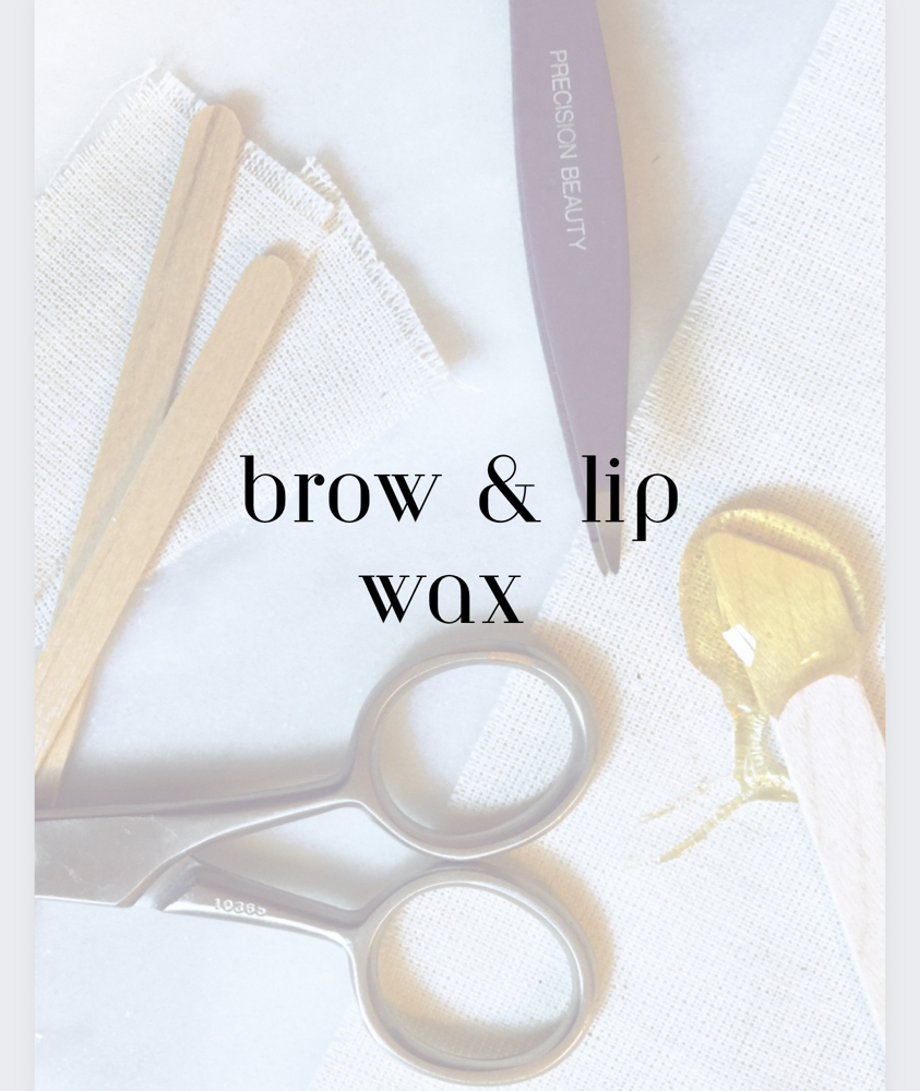 Brow & Lip wax