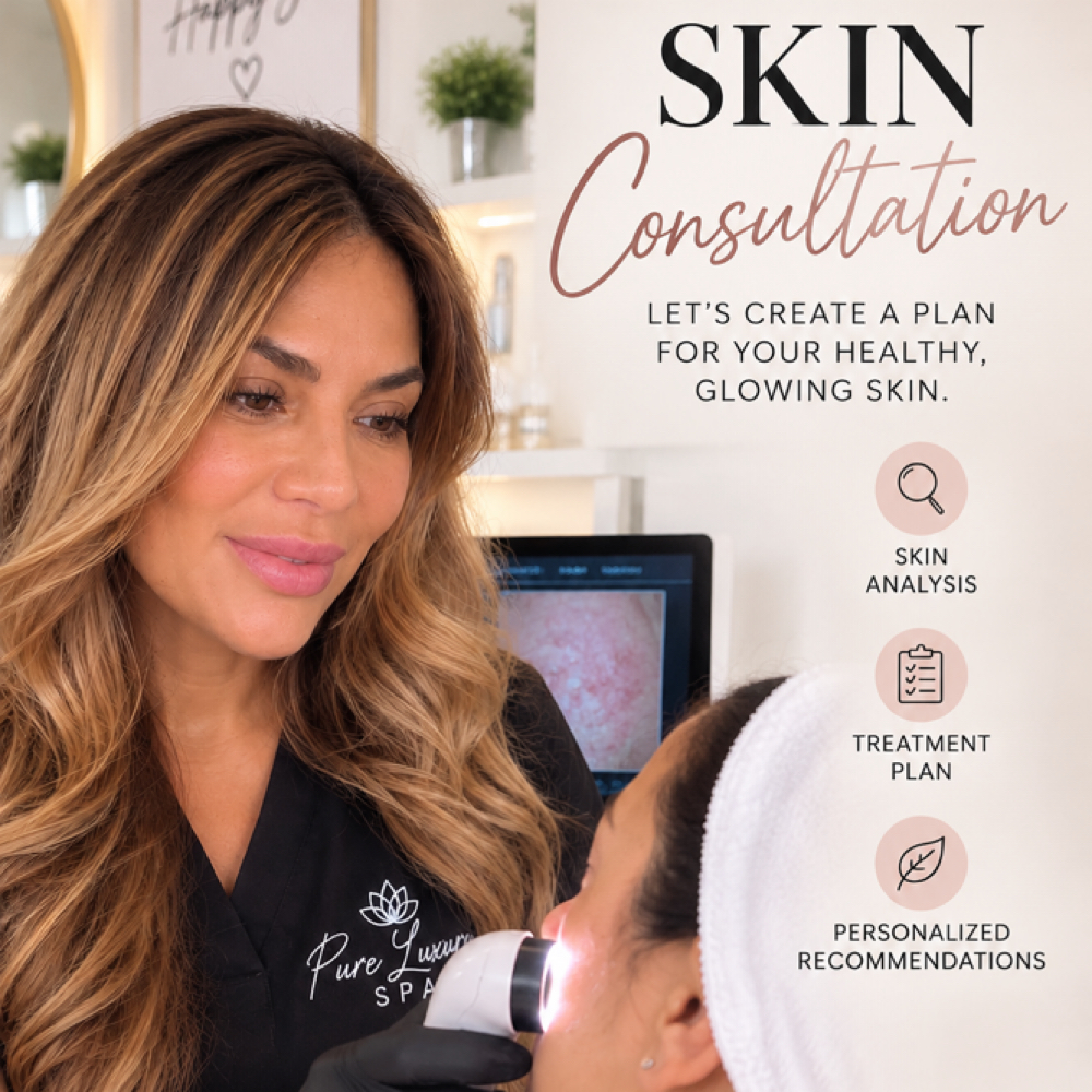 Consultation at Pure Luxury Spa in Coalinga, CA