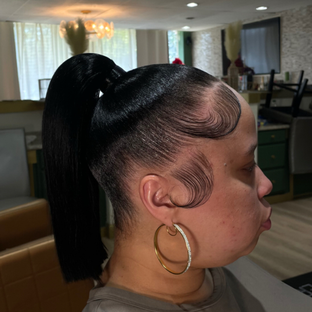 Basic Ponytails at Dolled By Cee in Roseville, MI
