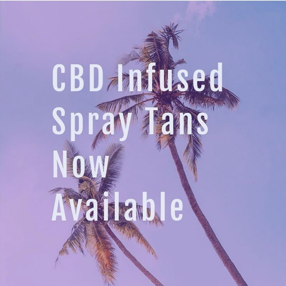 C.B.D Infused Spray Tan
