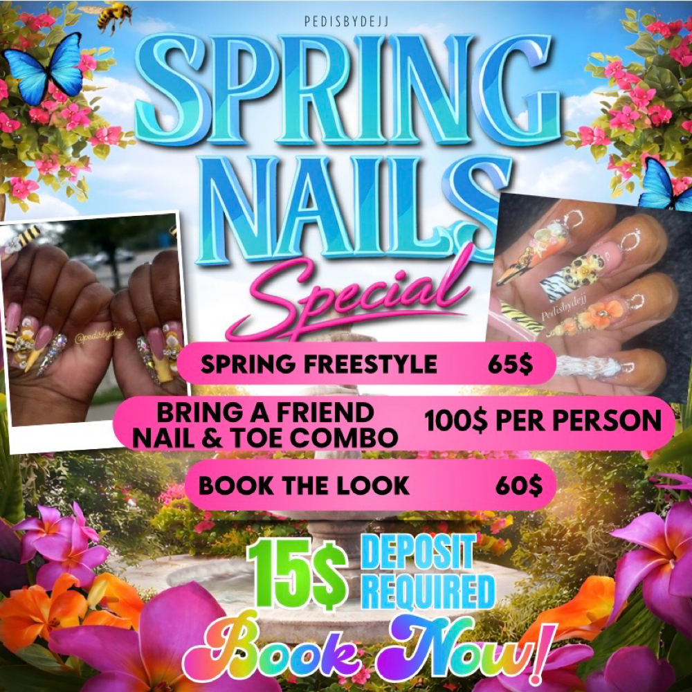 🌷SPRING FREESTYLE 🌷 at Tips&Clips Hair&Nails in lincoln park, MI