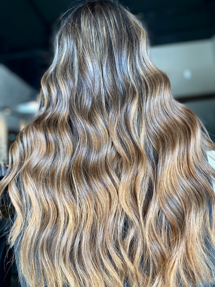 Balayage Thick Hair