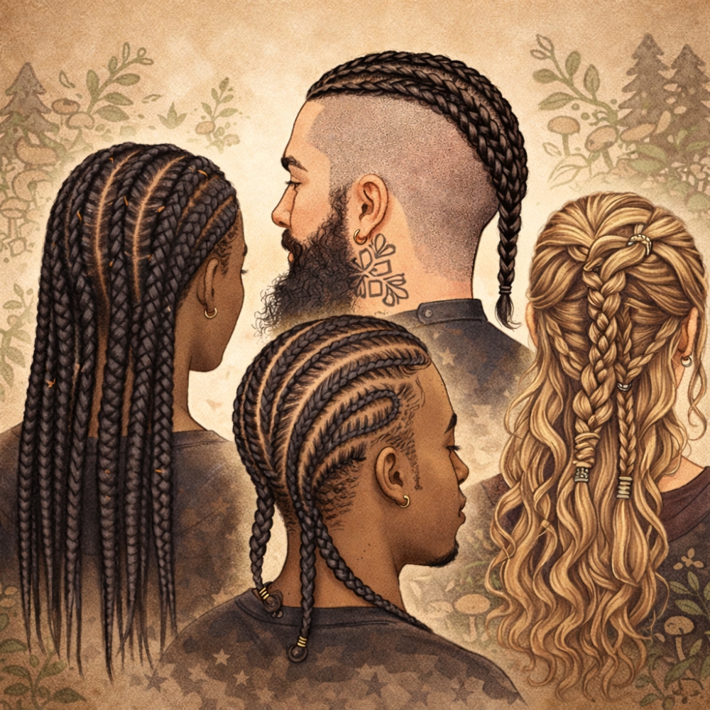 Custom Braiding at Stones and Strands LLC in Abilene, TX