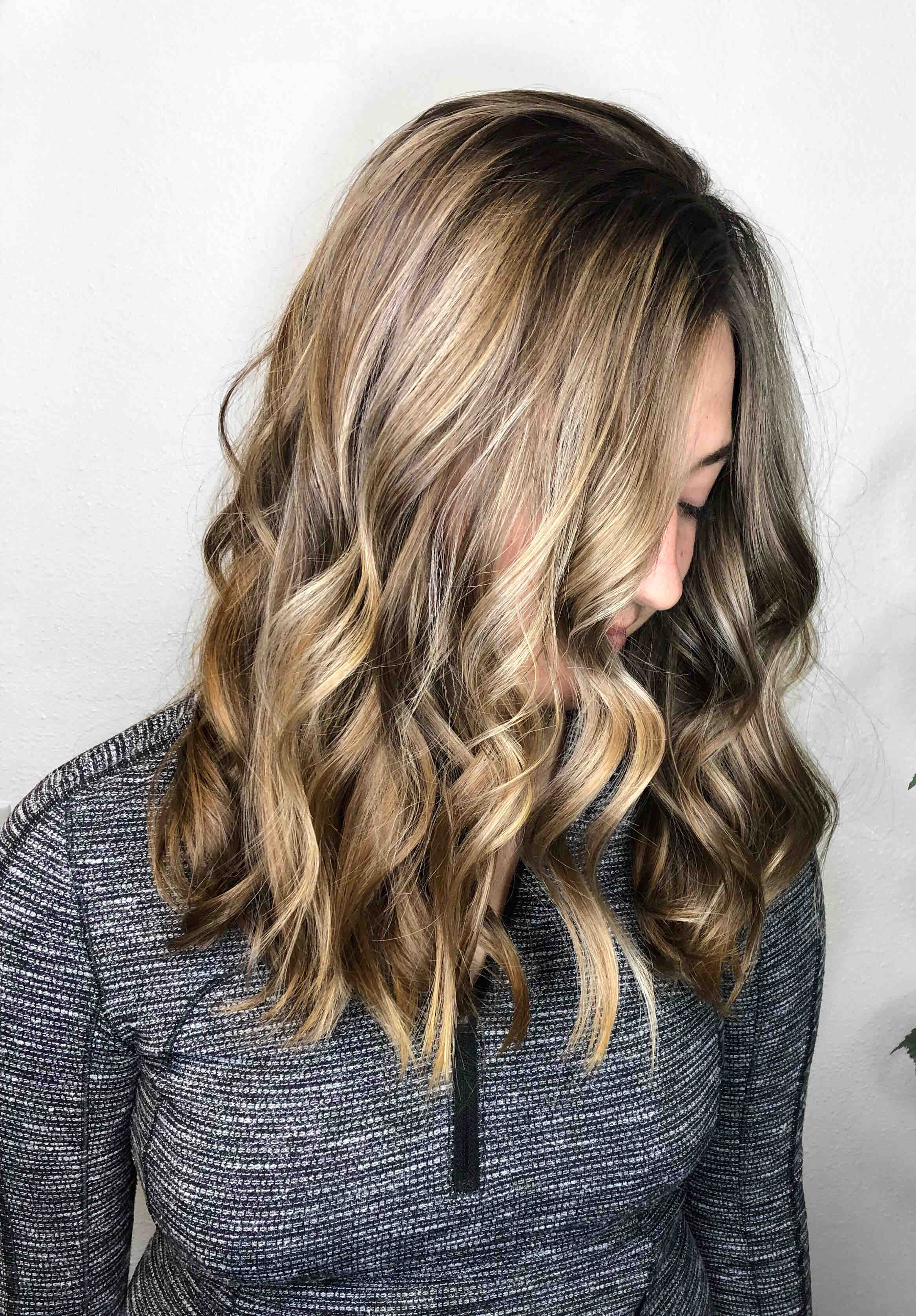 Full Balayage + Blowout