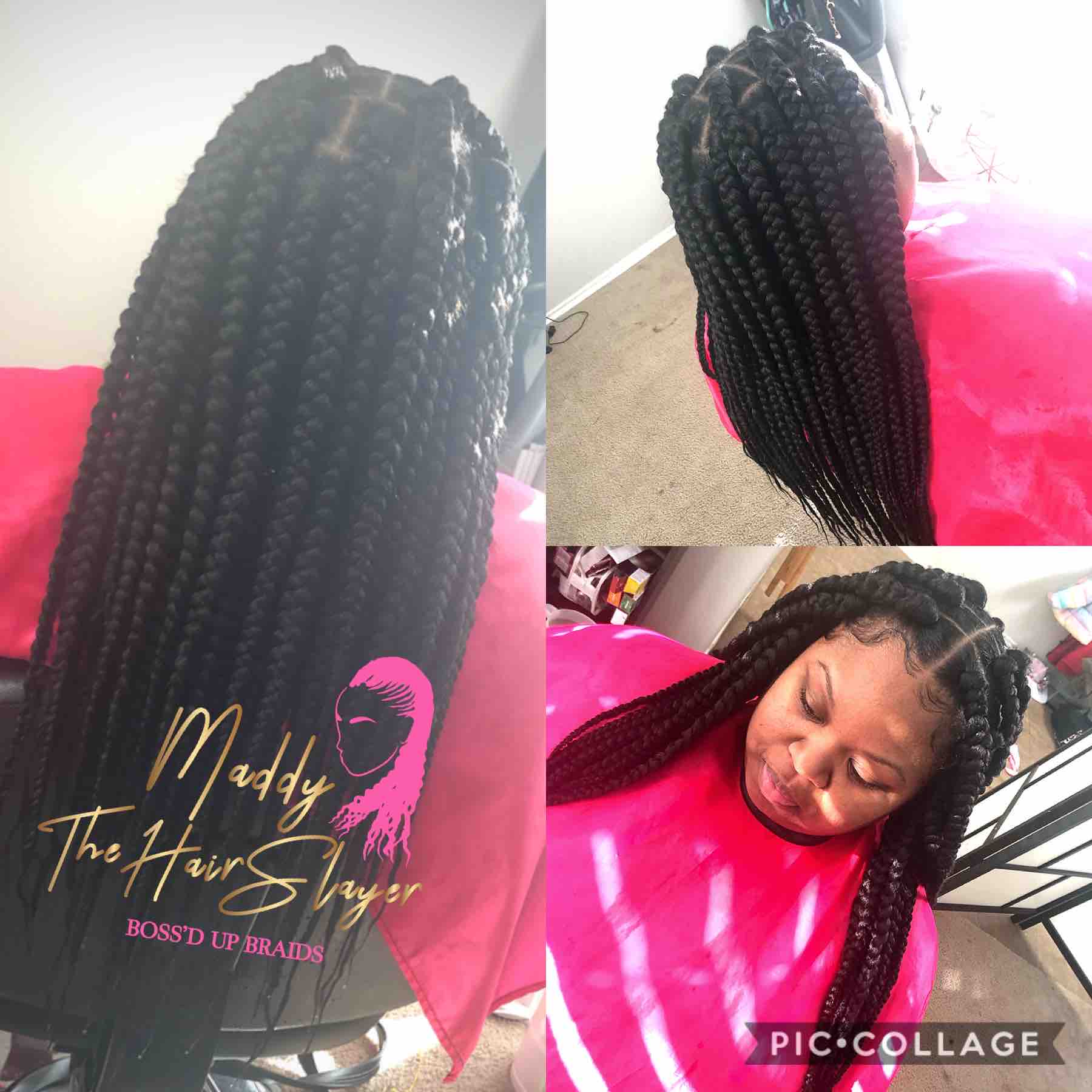 Jumbo/Large Box Braids