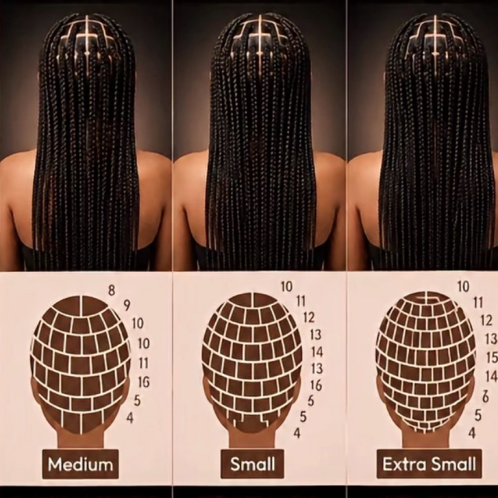 Medium Savy Braids at Exclusively The Luxe Salon in Missouri City, TX