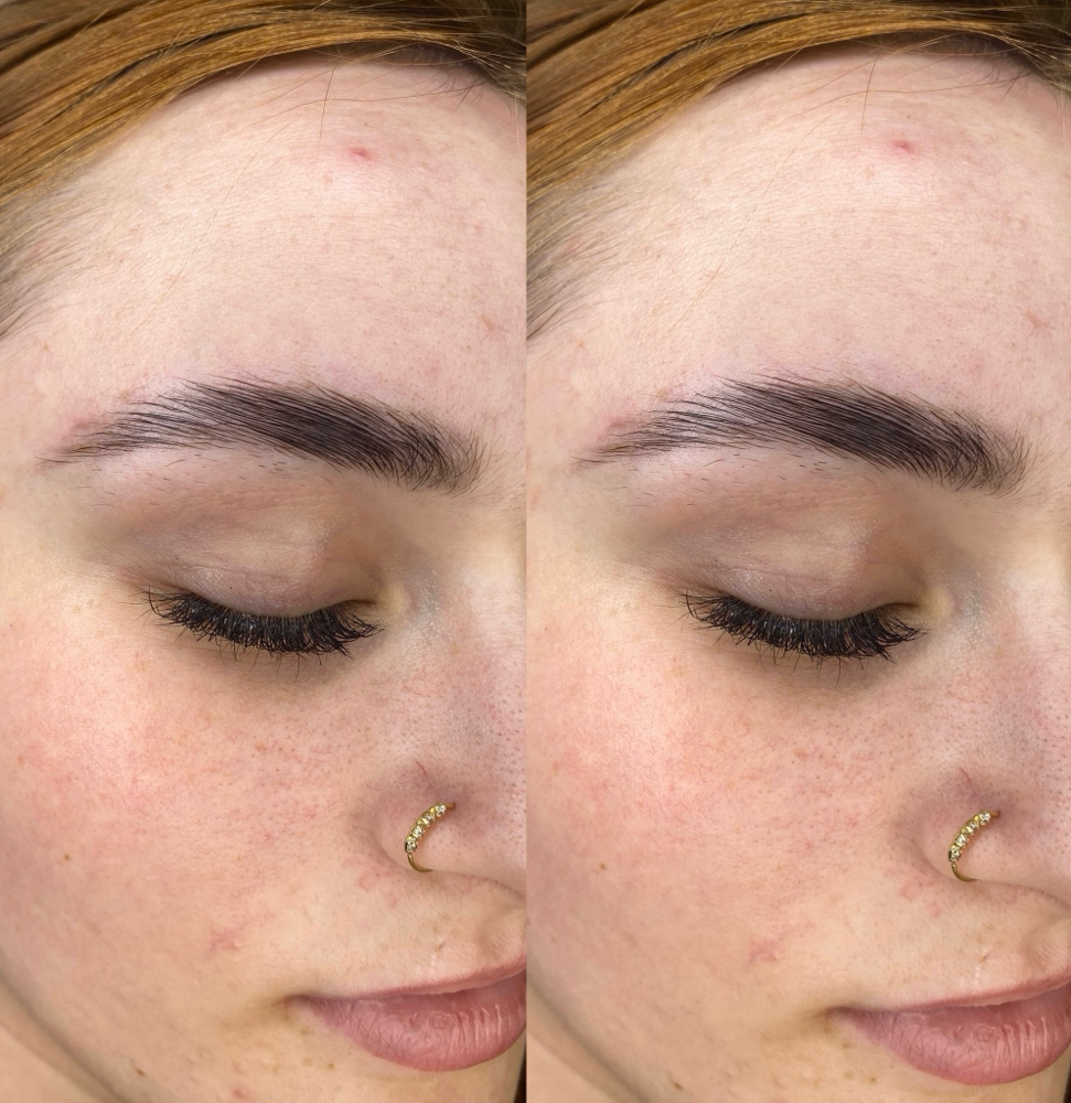 Brow lamination & tint at Cambri Esthetics in Davenport, IA