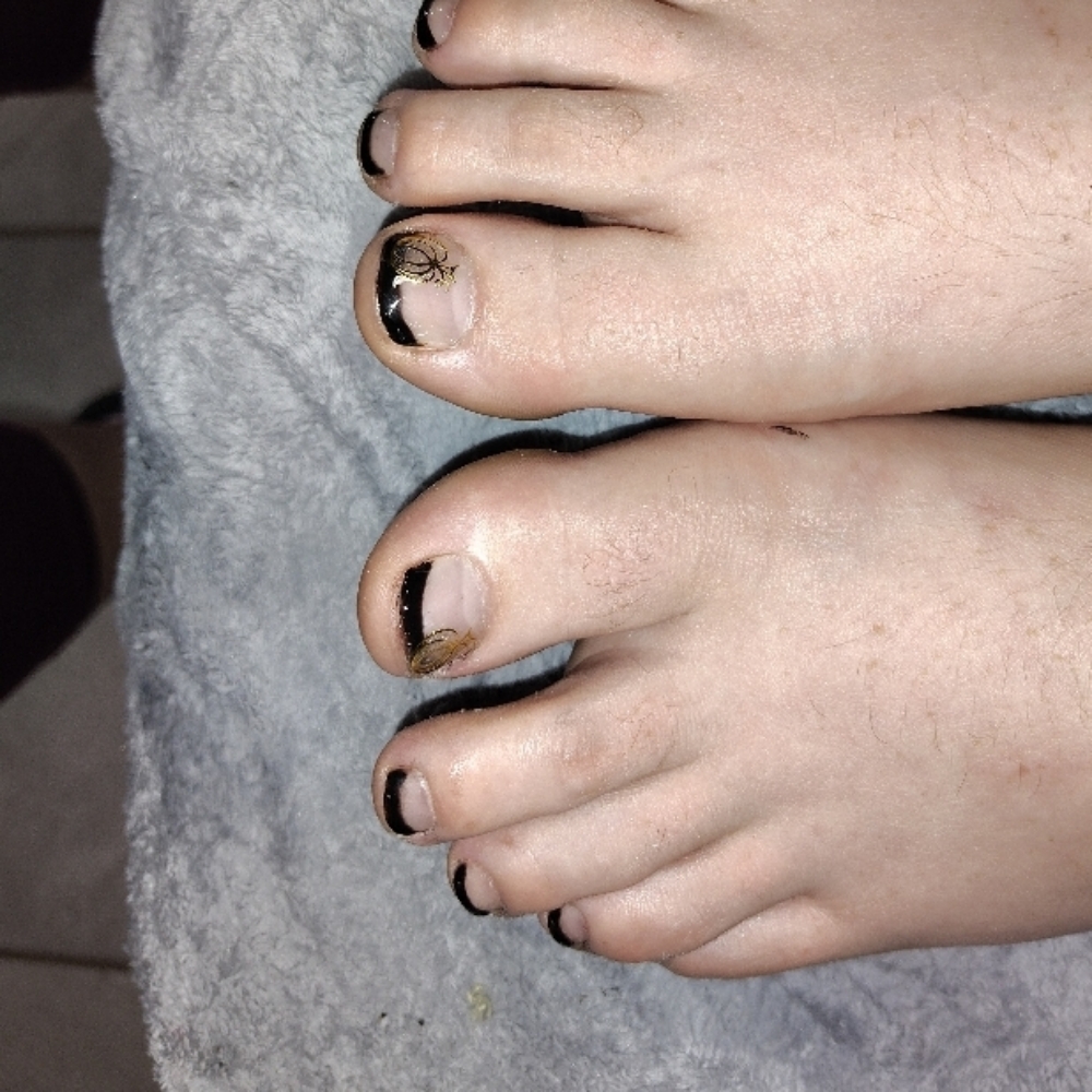 Gel Pedicure at T&D Beauty Salon in Springdale, WA