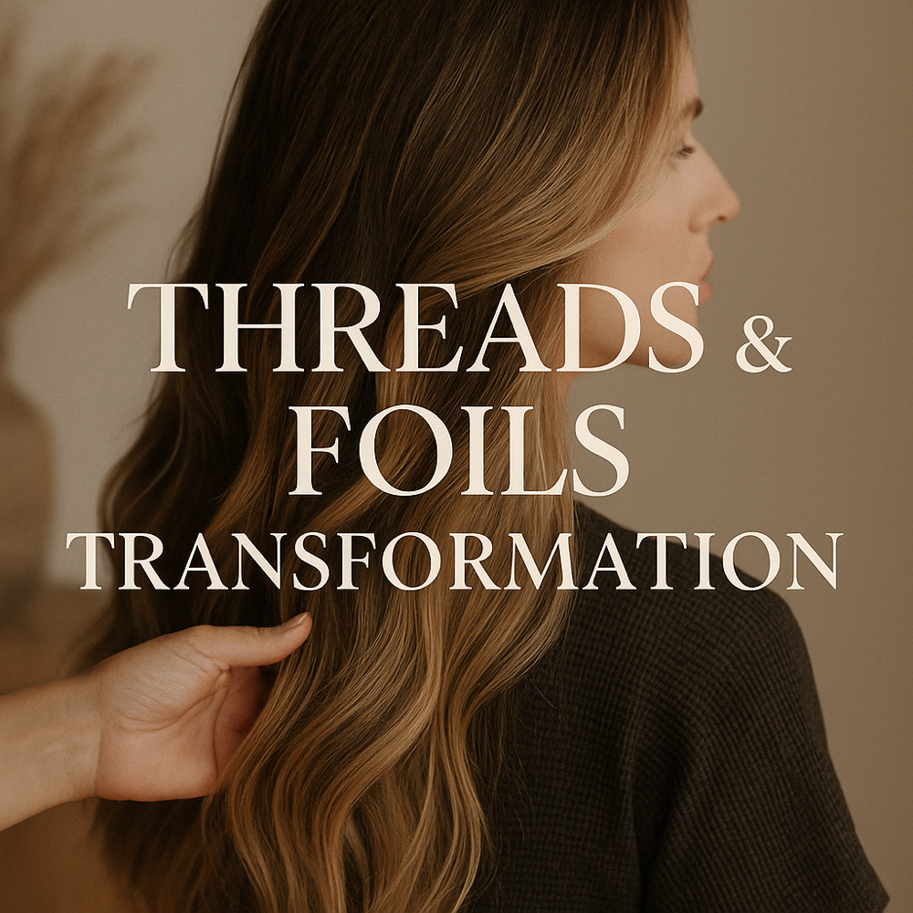 Threads & Foils Transformation at Reckless Femme by Brittany Danielle in Maiden, NC