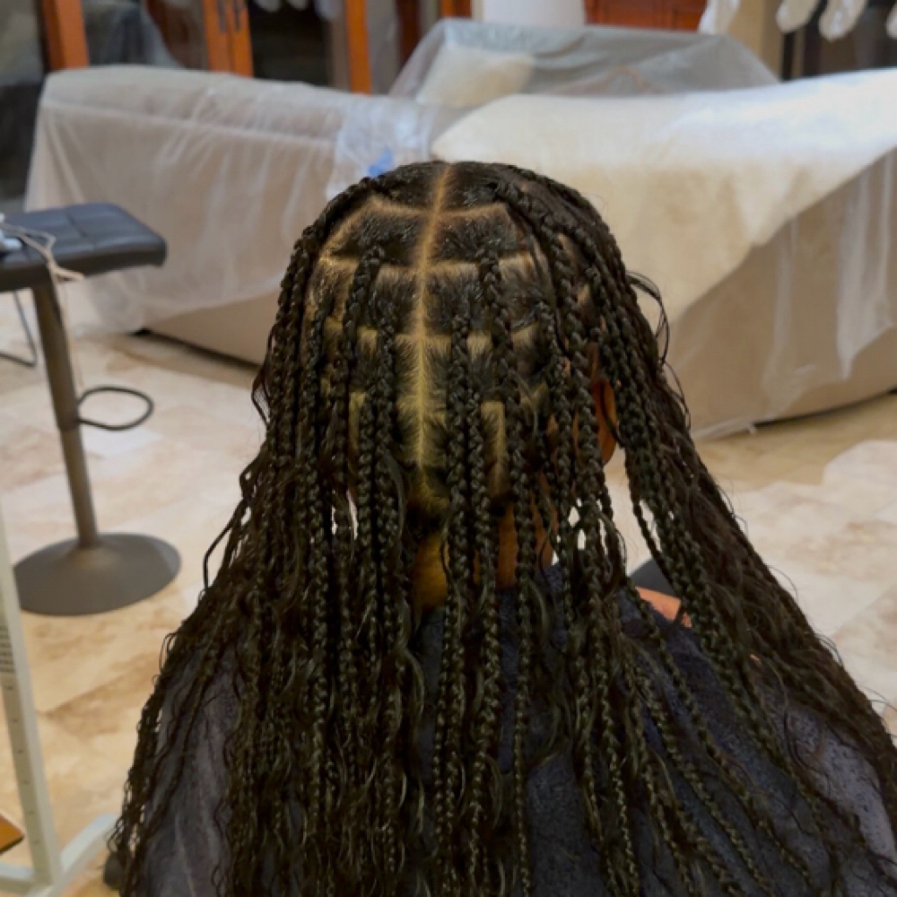 Signature Boho Knotless Braids at Sweeetfacee in Long Beach, CA
