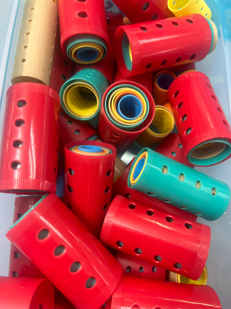 Roller set and style at Pink Pasture Salon in Gladewater, TX