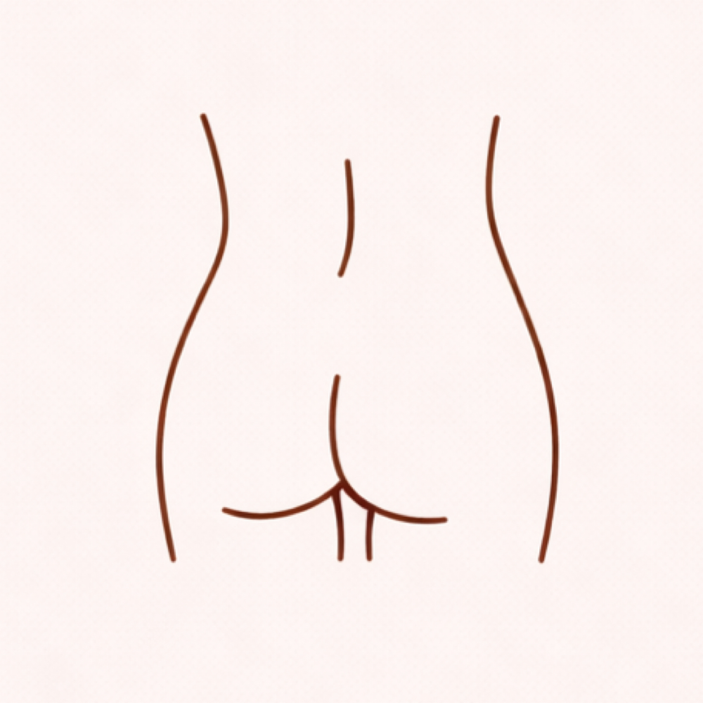 Butt Full Wax | Glúteos at Caraluna Esthetics in Baton Rouge, LA