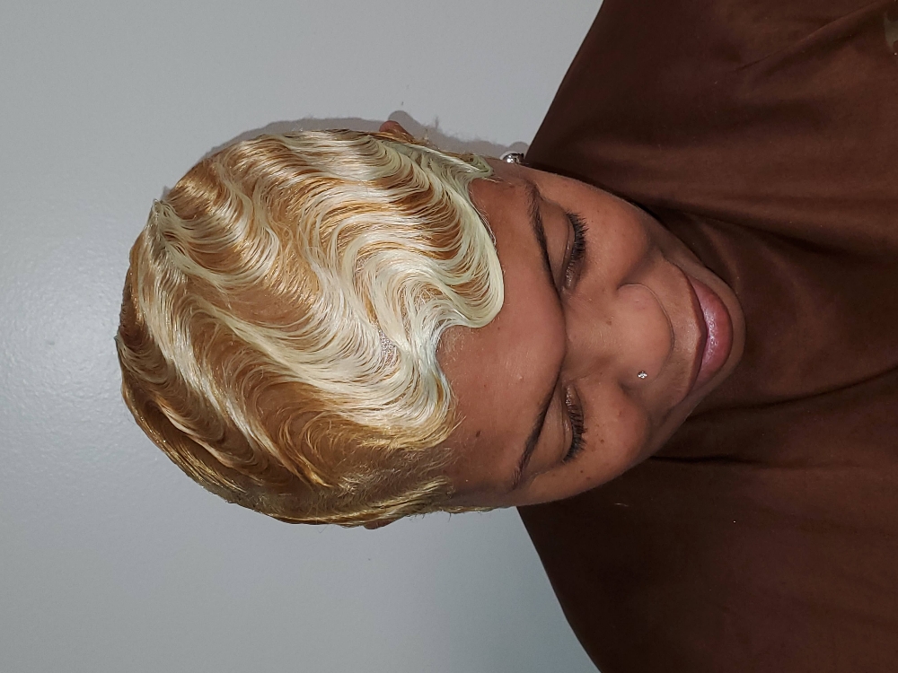 Finger Waves (Short Hair)
