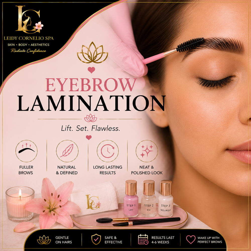 Eyebrow Lamination at Leidy Cornelio Spa in Aurora, CO