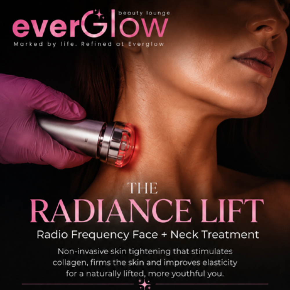 Radiance Lift: RF Neck + décolletag at Ever Glow Beauty Lounge in Lubbock, TX