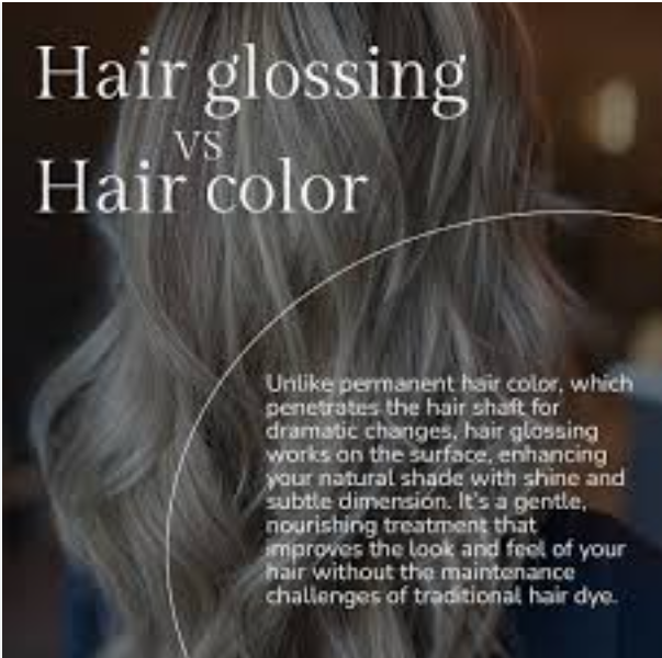 Hair gloss treatment at IEBIA STYLES in Wasilla, AK