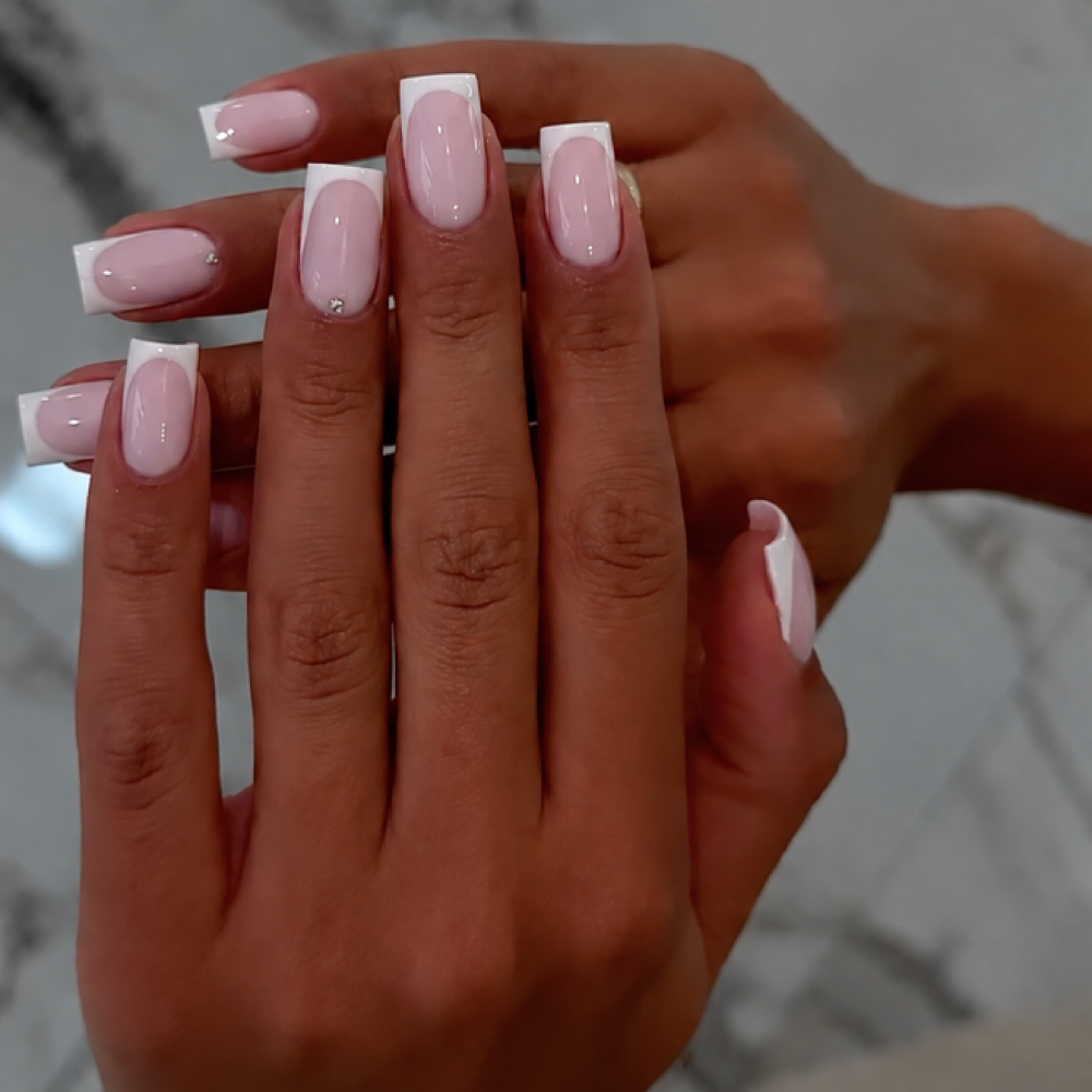 RUSSIAN MANICURE at 𝓼𝓮𝓿𝓮𝓷 14 𝓼𝓽𝓾𝓭𝓲𝓸 in Keego Harbor, MI
