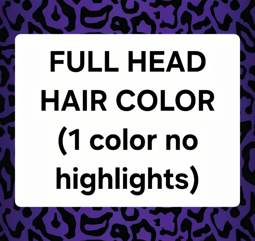 Full Head Hair Color ($155) at WILDCAT HAIR STUDIO in San Diego, CA