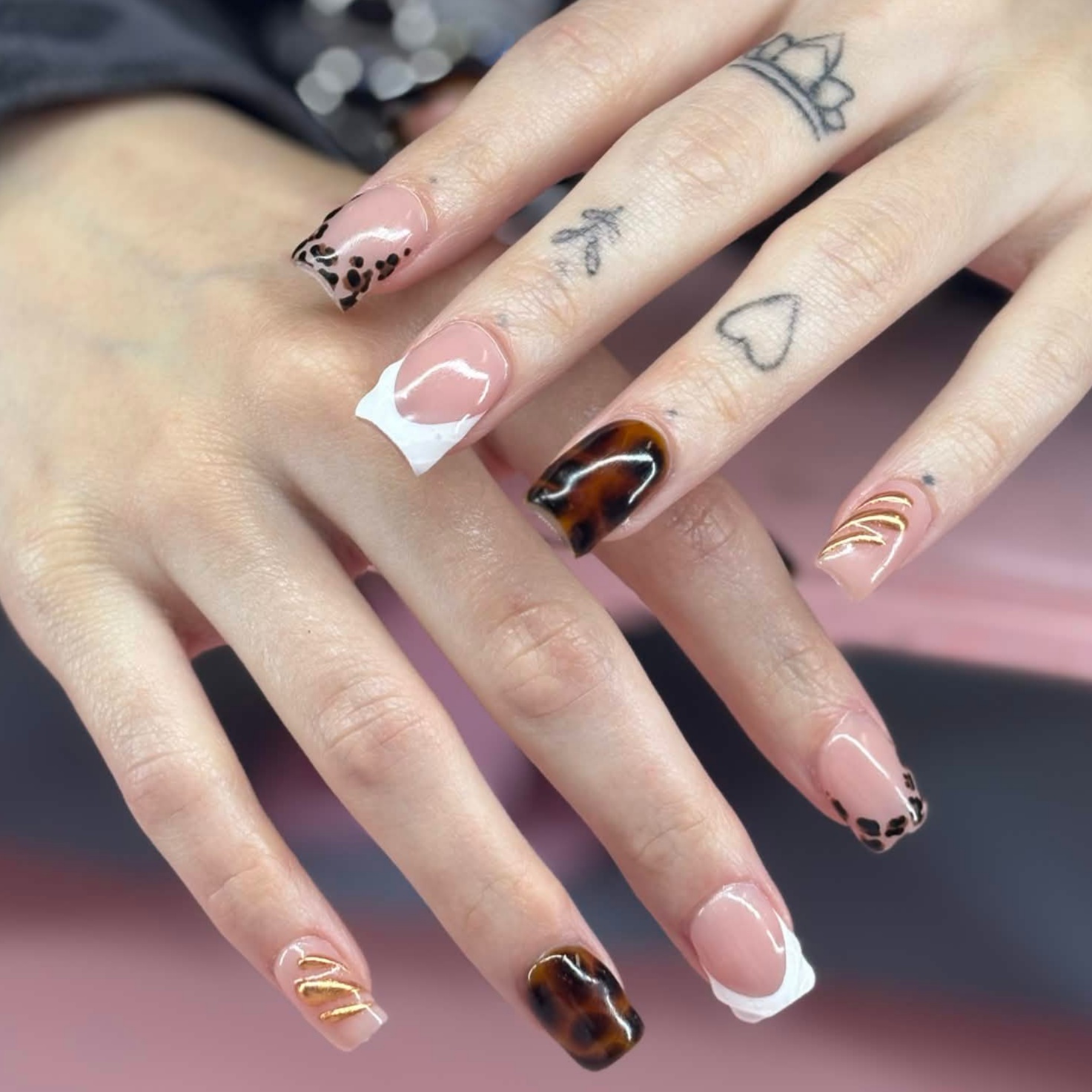 Acrylic full set at PixiePerfectNails in Jackson, MI