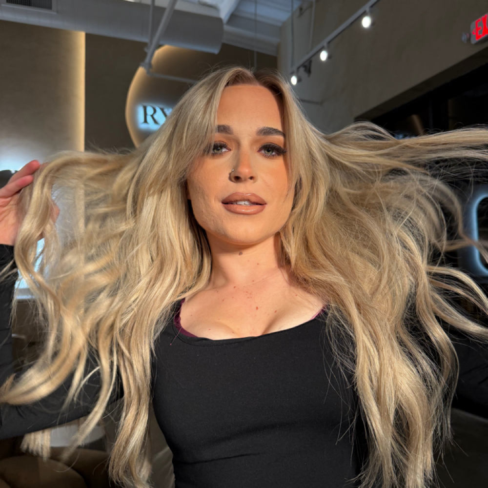 DRY HAIR STYLE at Beats By Haley in Dallas, TX