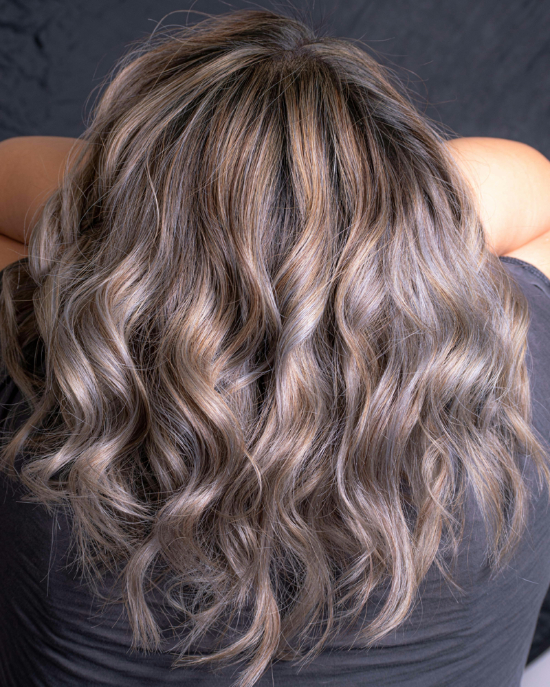 Hair Coloring - Balayage Technique