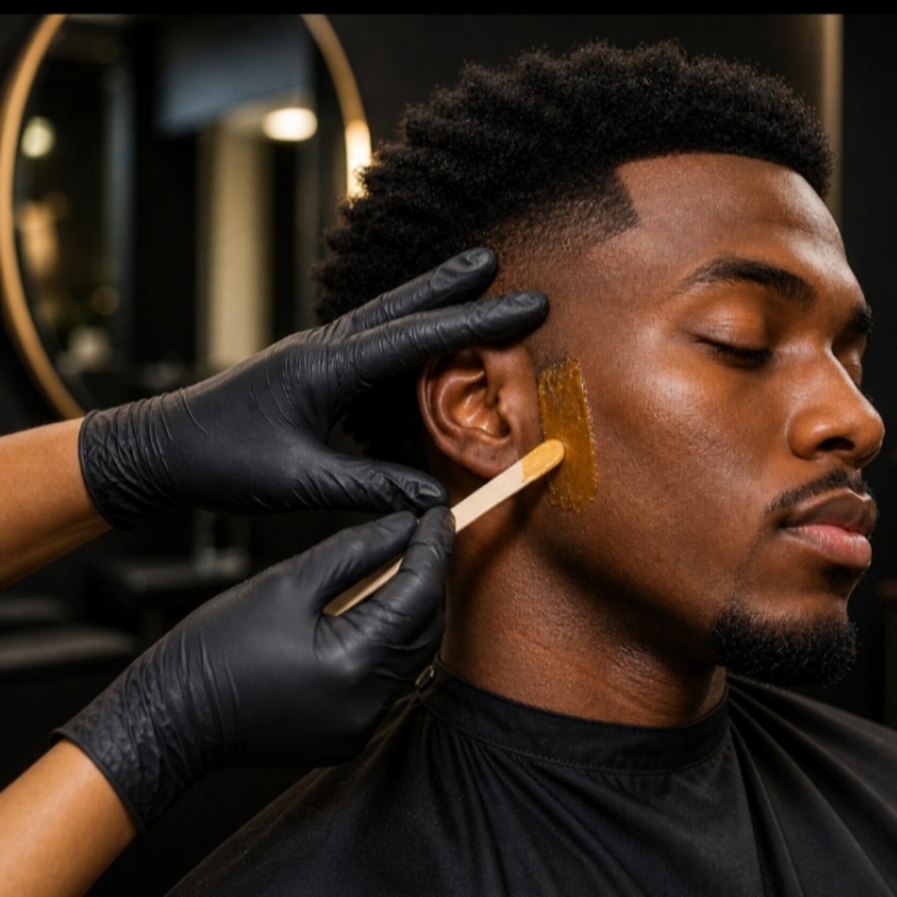 Side Burn Waxing at CJ CREATEZ, LLC in Washington, DC