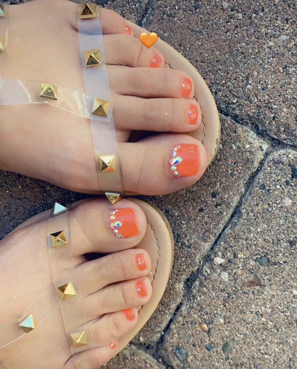 Toes (Acrylic Overlay)