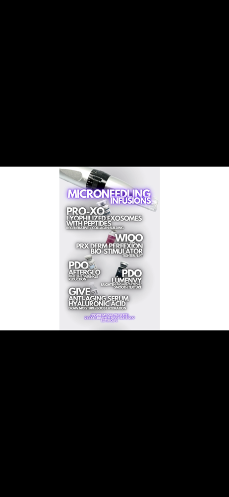 Microneedling Face With Infusion