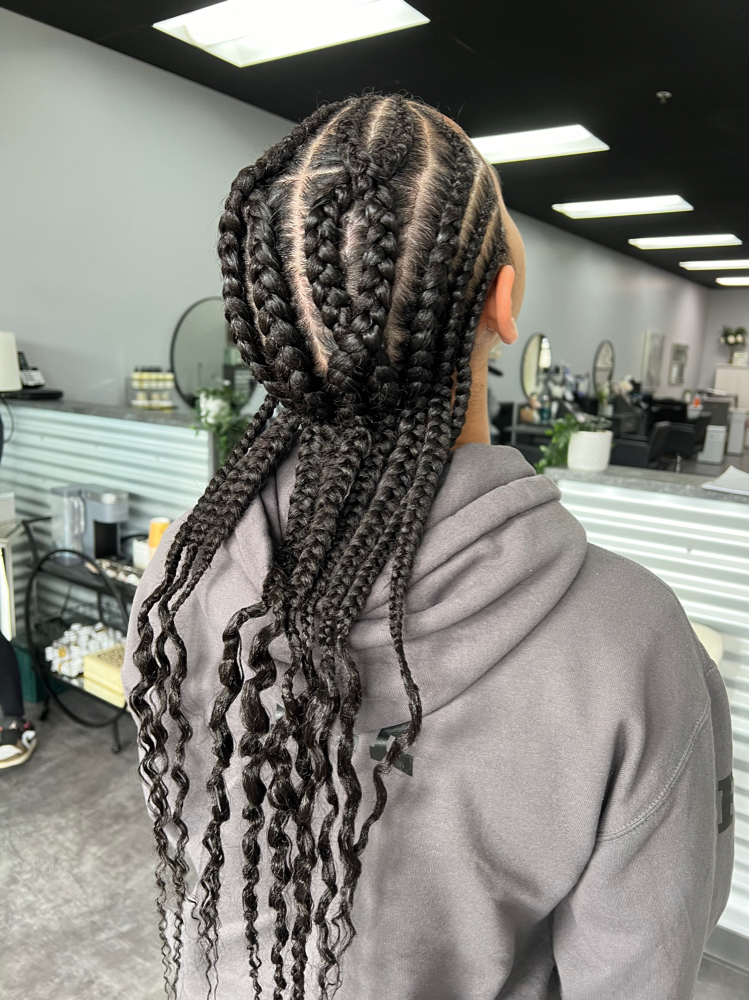 Kids Natural Hair Cornrows