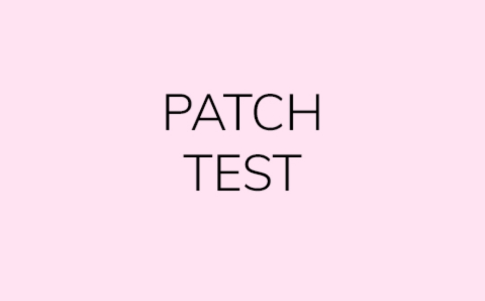 Patch Test
