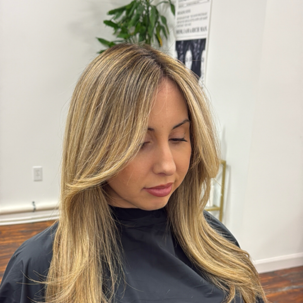 Partial Custom Color at G.G. Beauty in Stonington, CT