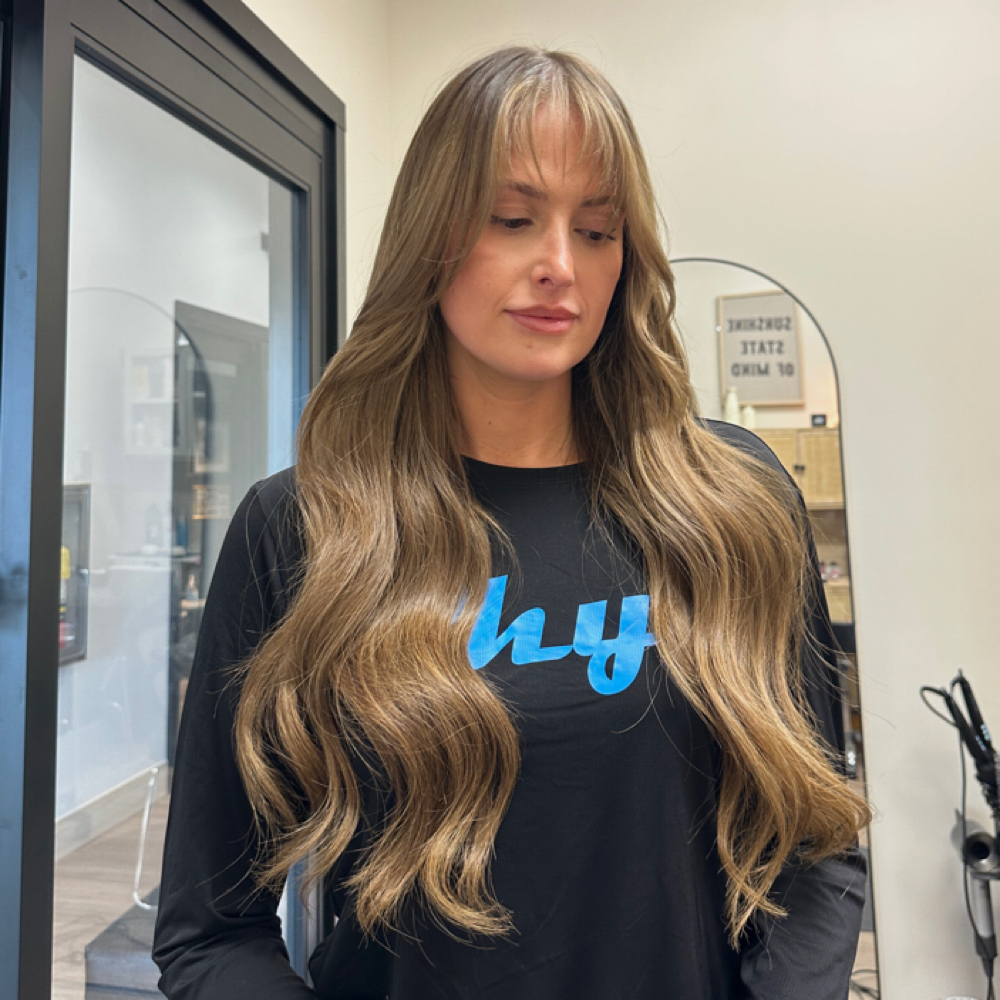 Volume Weft Move Up at Maddy & Mane Hair Studio in Troy, MI