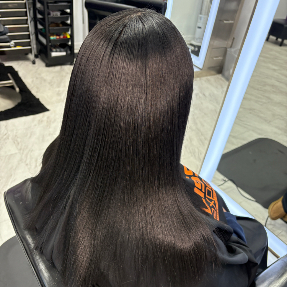 Silk Press at Custom Wigs And Extensions in Bowie, MD