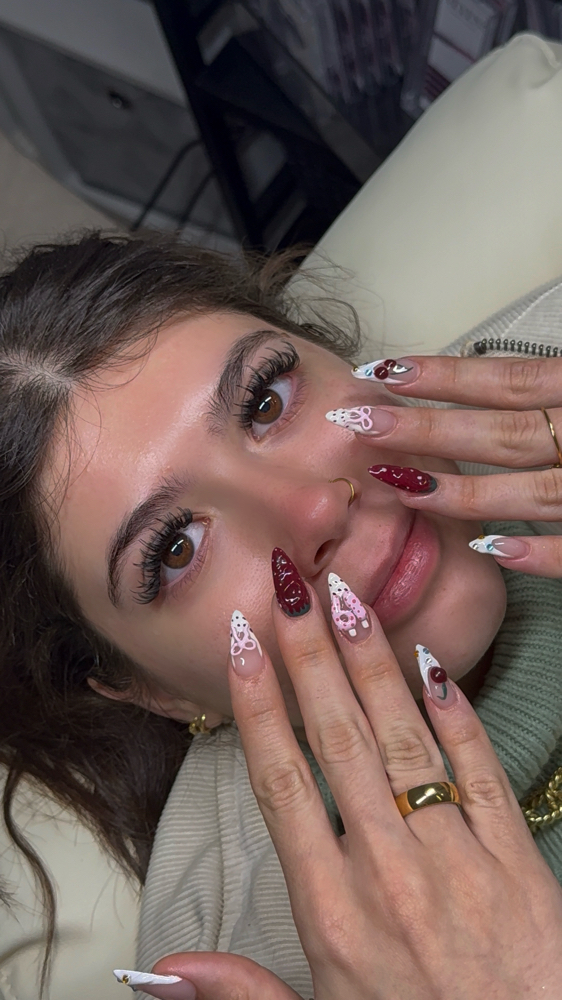 Anime Lash Fullset + Extra Nail