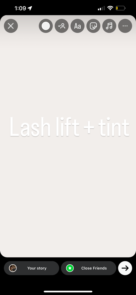 Lash Lift + Tint