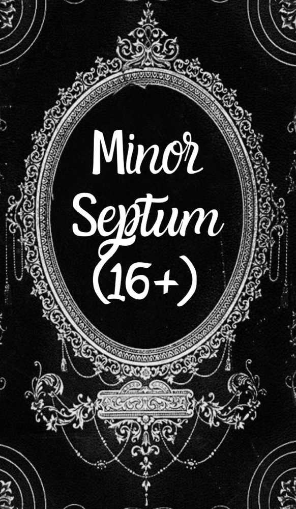 Minor Septum Piercing
