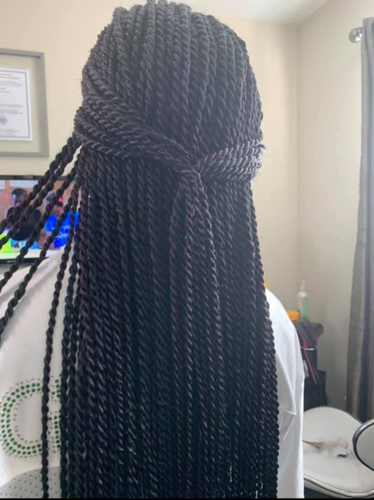 Senegalese Twist at Vicky's Hairbraiding in Frederick, MD