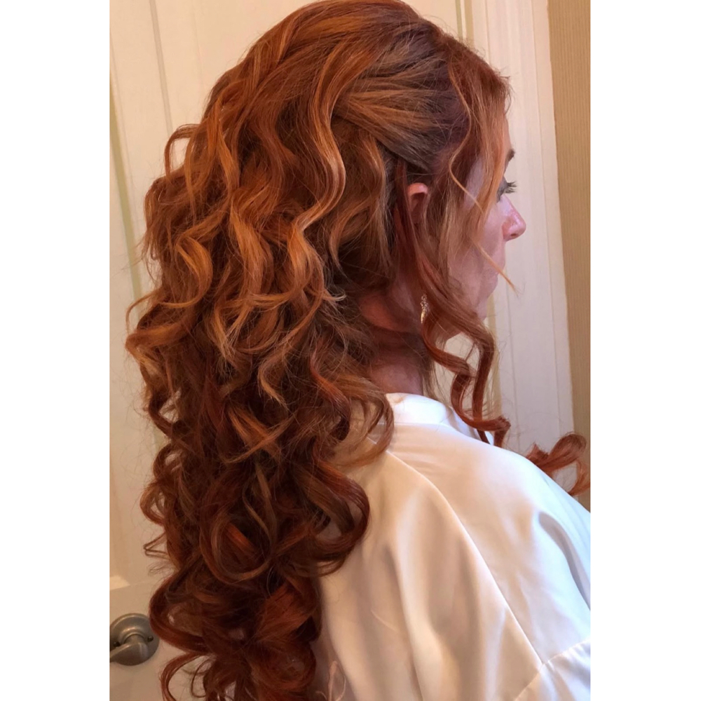 Formal Styling / Updo/ Half Up at Shades And Sage in Fall river, MA