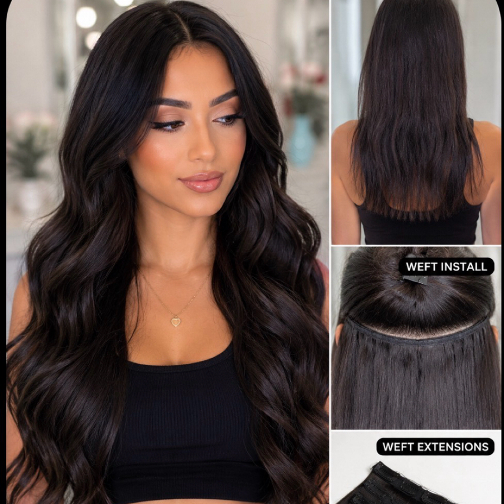 Weft Hair Extension  Inst. at Gigi Beauty Bar in Plantation, FL