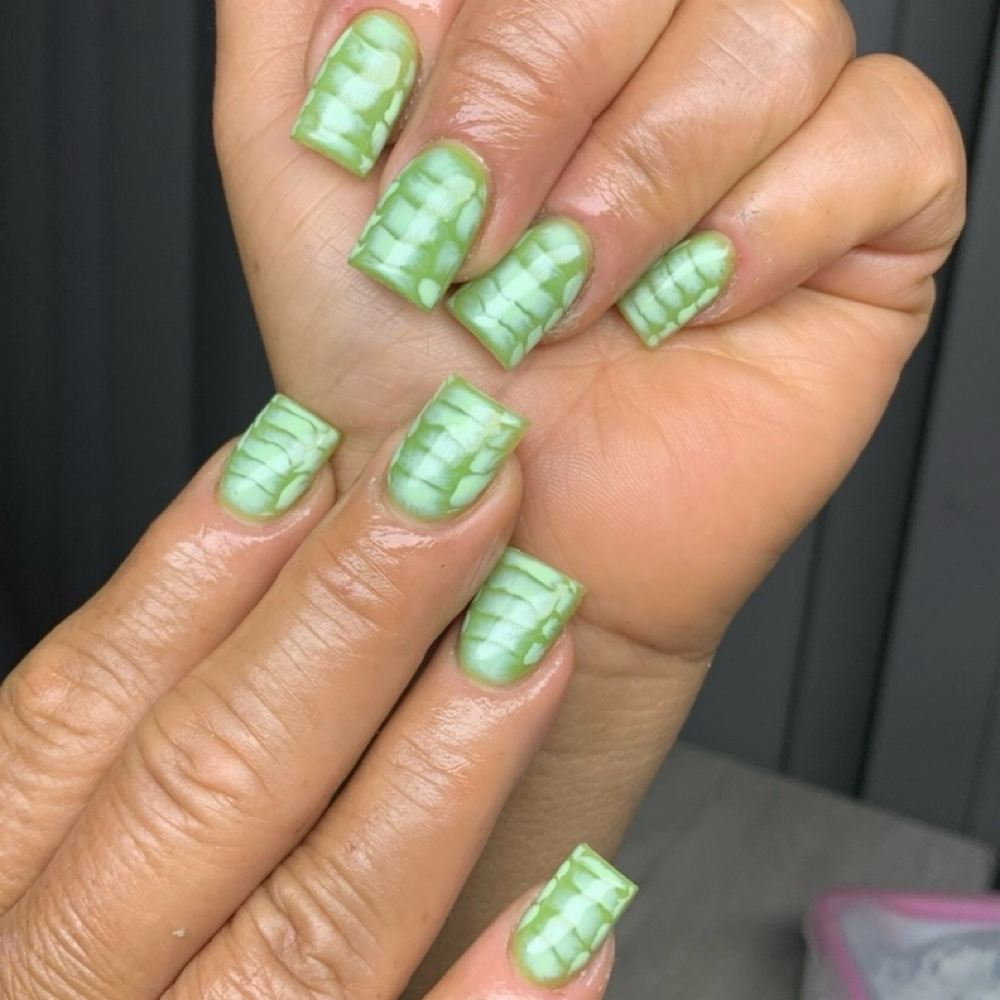 Short Acrylic Full Set at Beauty Lounge By K LLC in Coon Rapids, MN