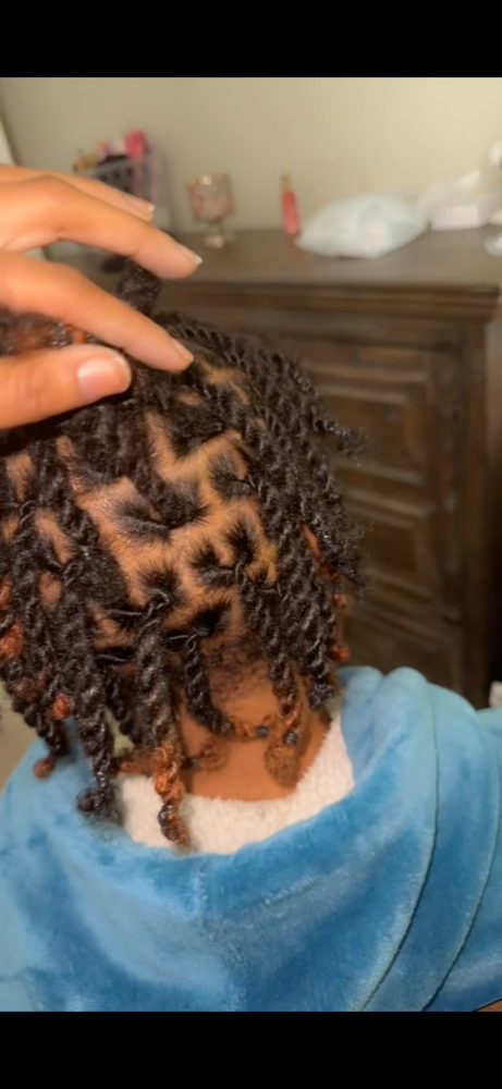 Retwist W/ Two Strand