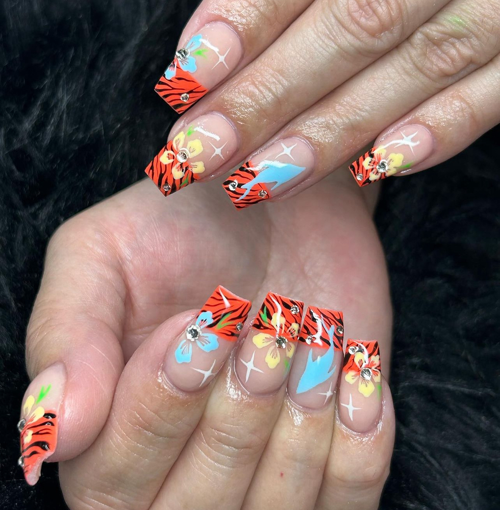 Intricate Nail Art