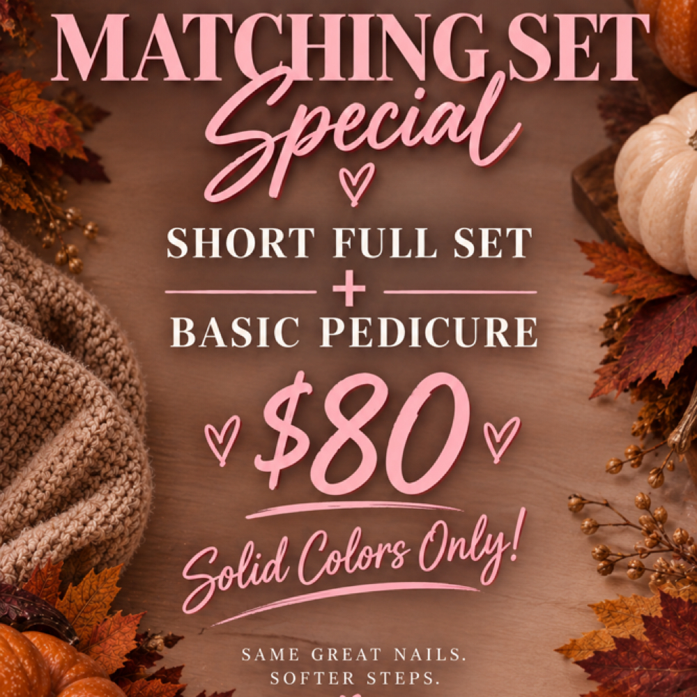 Fall Specialš at Nail Babes in Columbus, GA