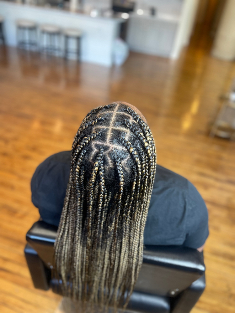 Knotless Touchup/Boho Knotless TU