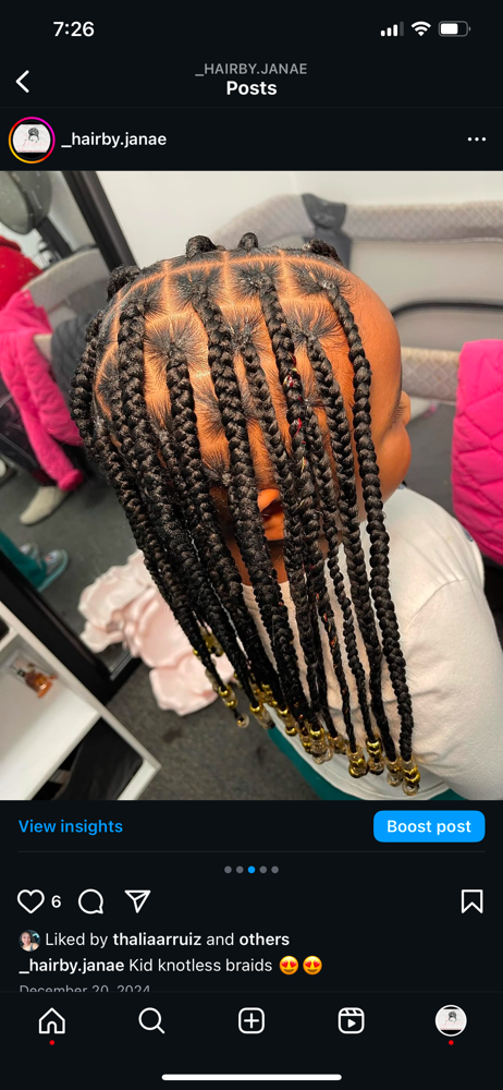 Kids Knotless
