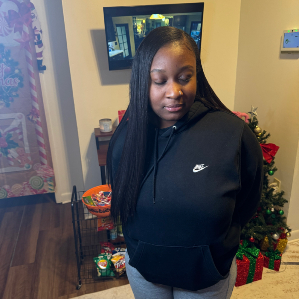 Traditional Sew In With Leave Out at Preciousstylez in Pittsburgh, PA